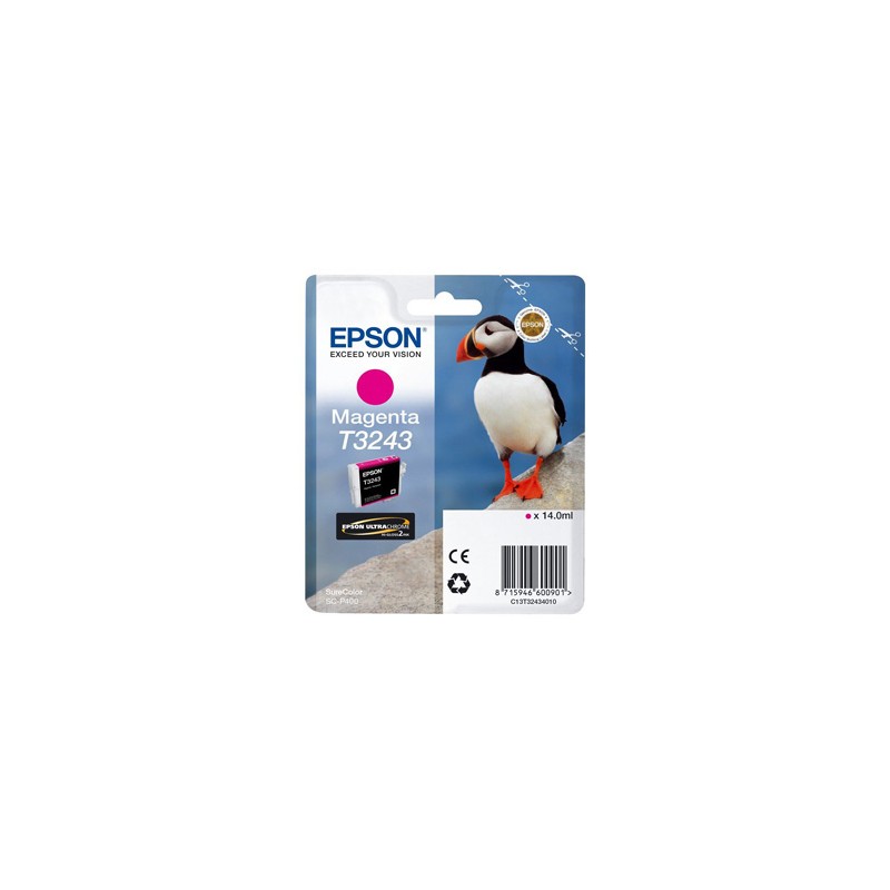 Epson oryginalny ink / tusz C13T32434010, magenta, 14ml