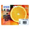 Epson oryginalny ink / tusz C13T33574011, T33XL, CMYK, 12,2/3x8,9/8,1ml