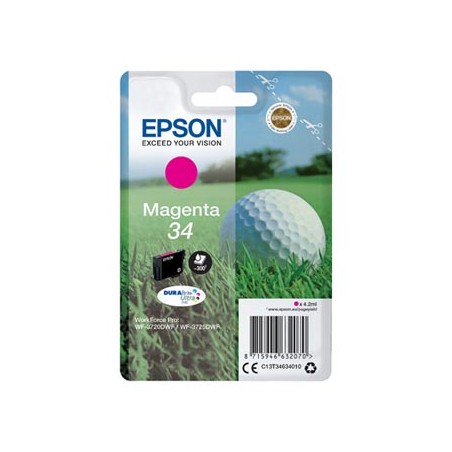Epson oryginalny ink / tusz C13T34634010, T346340, magenta, 4.2ml