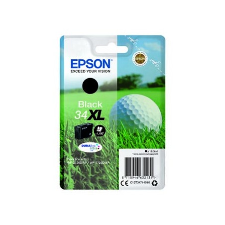 Epson oryginalny ink / tusz C13T34714010, T347140, 34XL, black, 16.3ml