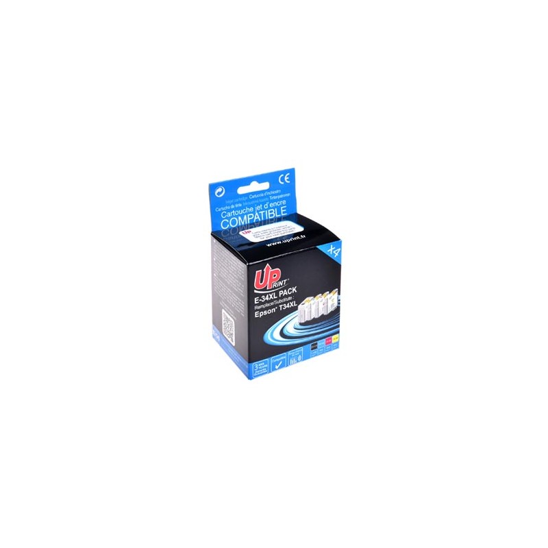 UPrint kompatybilny ink / tusz z C13T347, T347, E-34XL PACK, black/cyan/magenta/yellow, 1x1100+3x950s, 1x23,4+3x14ml