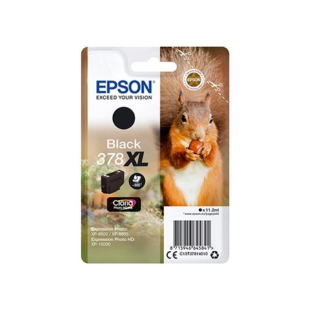 Epson oryginalny ink / tusz C13T37914010, 378XL, black, 11,2ml