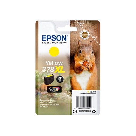 Epson oryginalny ink / tusz C13T37944010, 378XL, yellow, 9,3ml