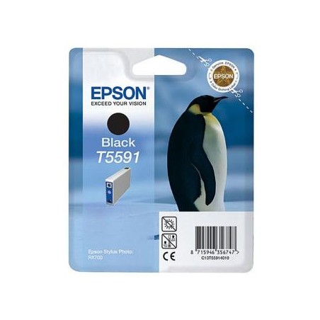 Epson oryginalny ink / tusz C13T55914010, black, 13ml