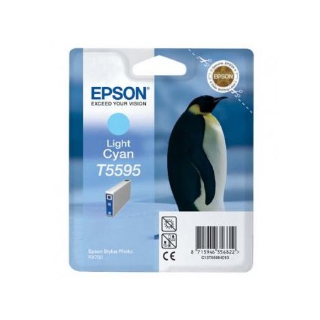 Epson oryginalny ink / tusz C13T55954010, light cyan, 13ml
