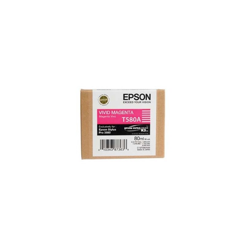 Epson oryginalny ink / tusz C13T580A00, vivid magenta, 80ml