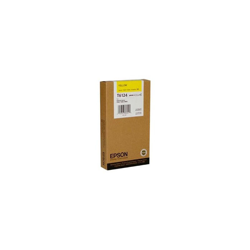 Epson oryginalny ink / tusz C13T612400, yellow, 220ml