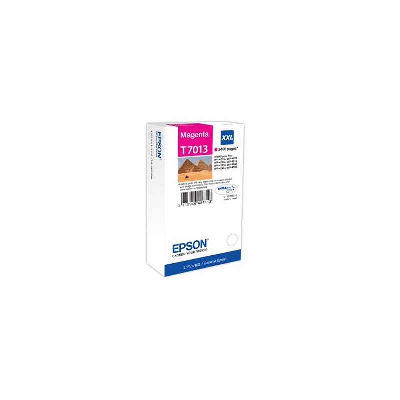 Epson oryginalny ink / tusz C13T70134010, XXL, magenta, 3400s, XXL
