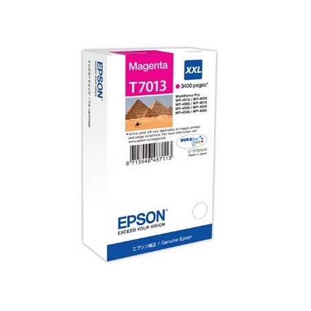 Epson oryginalny ink / tusz C13T70134010, XXL, magenta, 3400s, XXL
