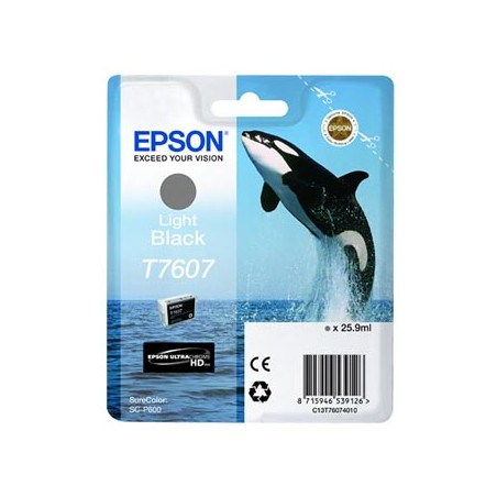 Epson oryginalny ink / tusz C13T76074010, T7607, light black, 25,9ml, 1szt