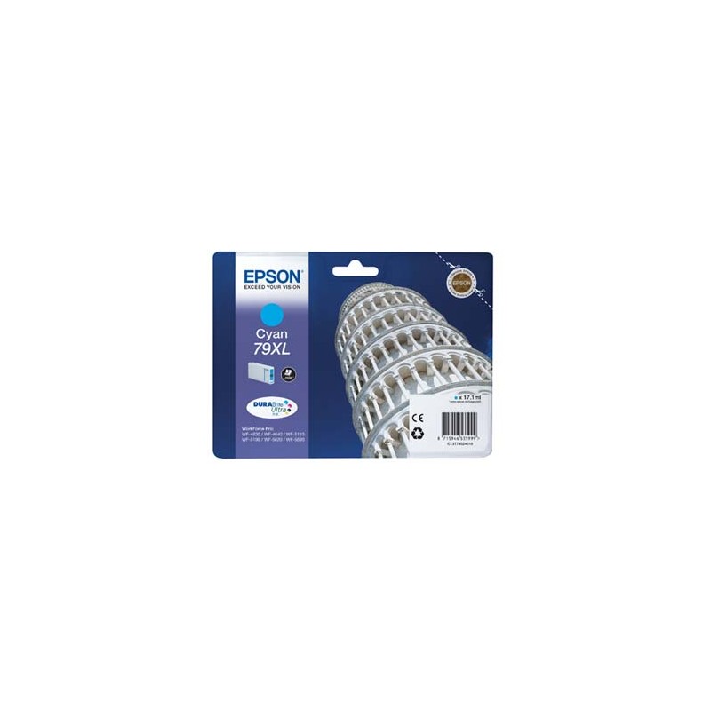 Epson oryginalny ink / tusz C13T79024010, 79XL, XL, cyan, 2000s, 17ml, 1szt