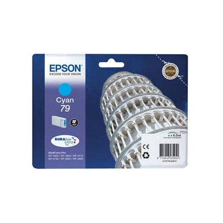 Epson oryginalny ink / tusz C13T79124010, 79, L, cyan, 800s, 7ml, 1szt