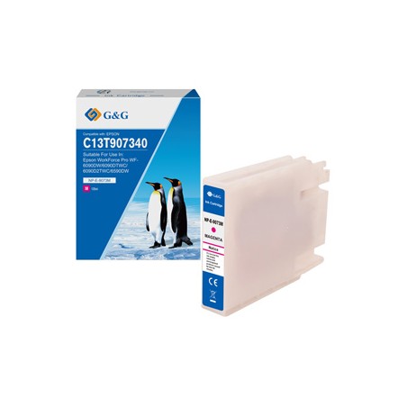 G&G kompatybilny ink / tusz z C13T907340, NP-E-9073M, magenta, 120ml
