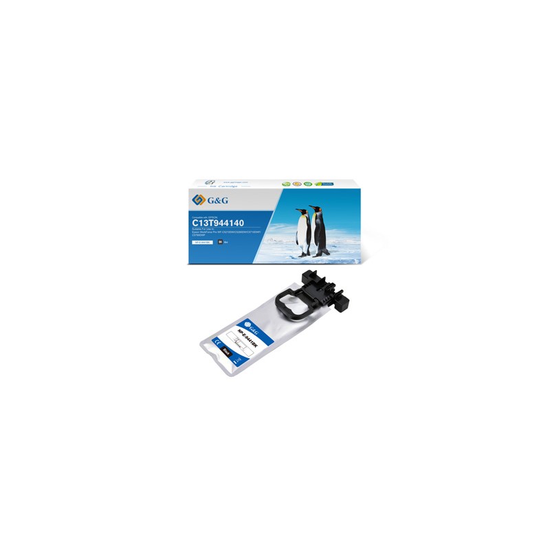 G&G kompatybilny ink / tusz z C13T944140, NP-E-9441BK, black, 3000s
