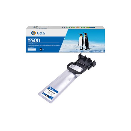 G&G kompatybilny ink / tusz z C13T945140, NP-E-9451BK, black, 5000s