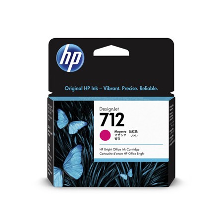 HP oryginalny ink / tusz 3ED68A, HP 712, magenta, 29ml