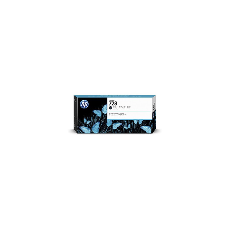 HP oryginalny ink / tusz 3WX25A, HP 728, matte black, 130ml
