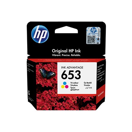 HP oryginalny ink / tusz 3YM74AE, HP 653, Tri-colour, 200s