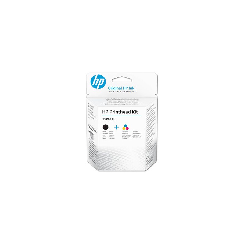 HP oryginalny Zestaw głowicy, printhead kit 3YP61AE, black/color, Replacement Kit