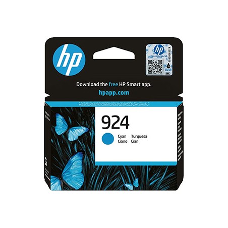 HP oryginalny ink / tusz 4K0U3NE#CE1, HP 924, cyan, 400s