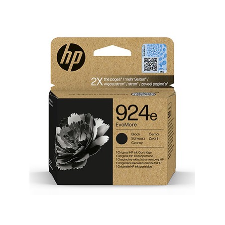 HP oryginalny ink EvoMore 4K0V0NE#CE1, HP 924e, black, 1000s
