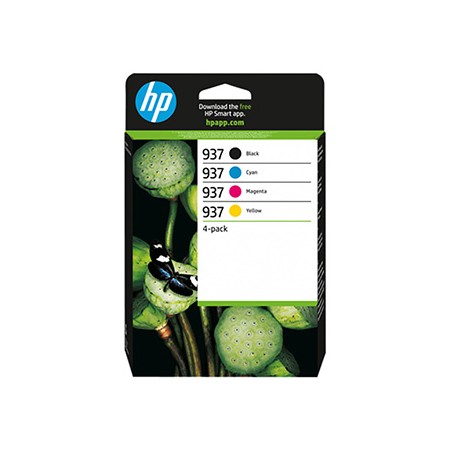 HP oryginalny ink / tusz 6C400NE, HP 937, CMYK, 800/1450s