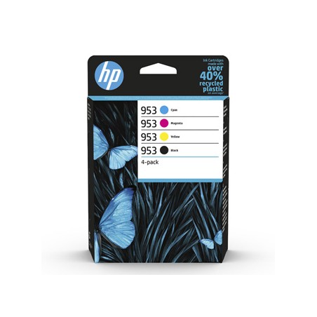 HP oryginalny ink / tusz 6ZC69AE, HP 953, CMYK, 4-pack