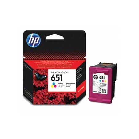 HP oryginalny ink / tusz C2P11AE, HP 651, tri-colour, 300s