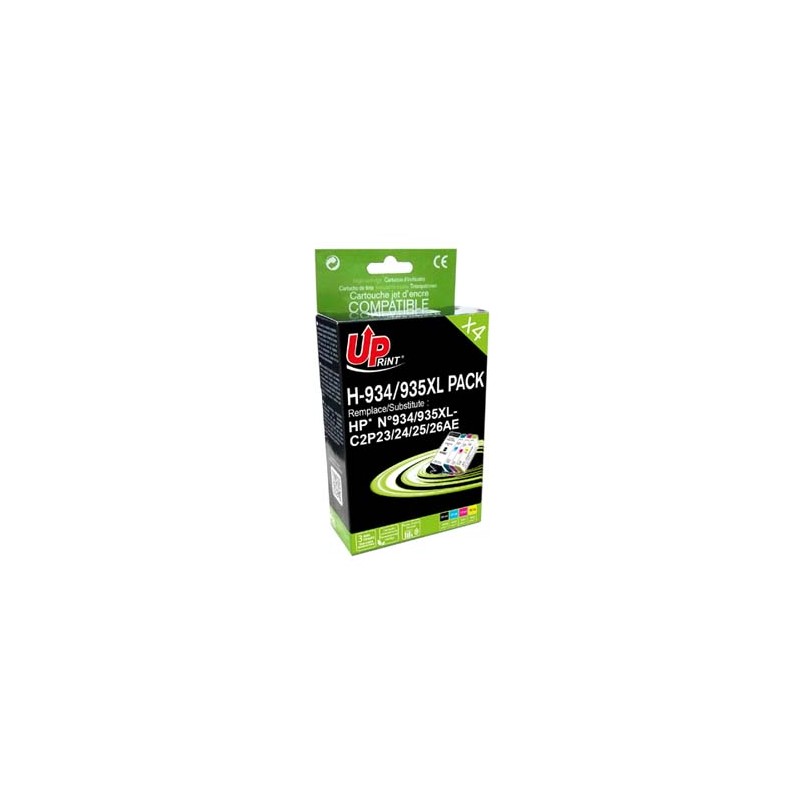 UPrint kompatybilny ink / tusz z C2P23AE, CP24AE, CP25AE, CP26AE, HP 934XL, HP 935XL, H-934/935XL, black, cyan, magenta, yellow,