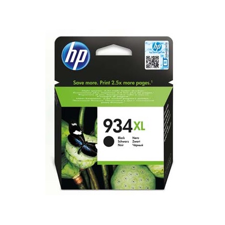 HP oryginalny ink / tusz C2P23AE, HP 934XL, black, 1000s, 25,5ml