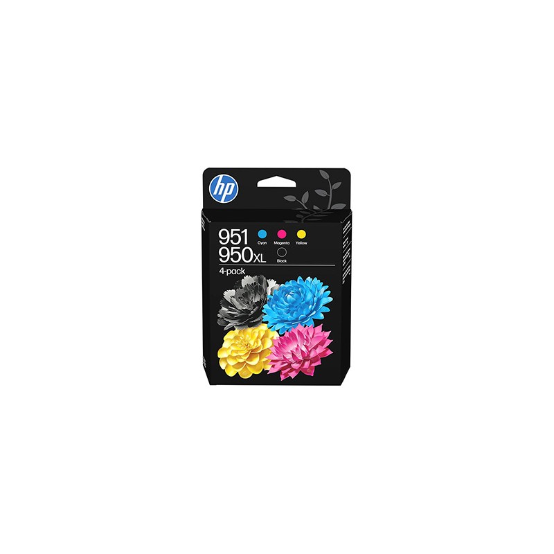 HP oryginalny ink / tusz C3WK1AE, HP 950XL BK/951CMY, CMYK, 4-pack