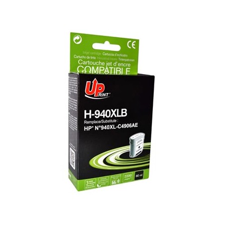 UPrint kompatybilny ink / tusz z C4906A, HP 940XL, H-940XL-B, black, 80ml