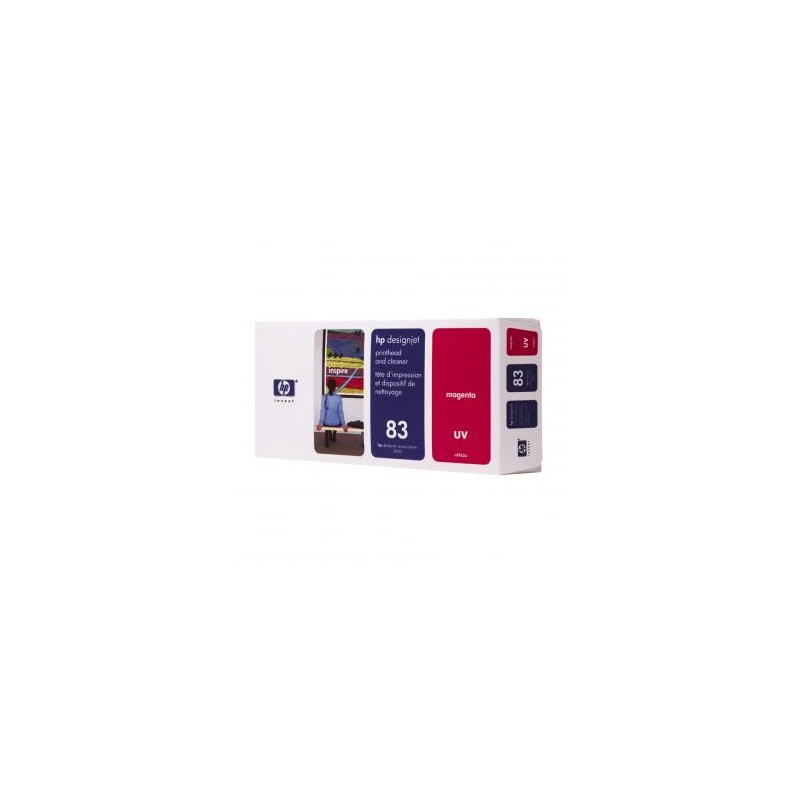 HP oryginalny głowica drukująca C4962A, HP 83, magenta, EOL