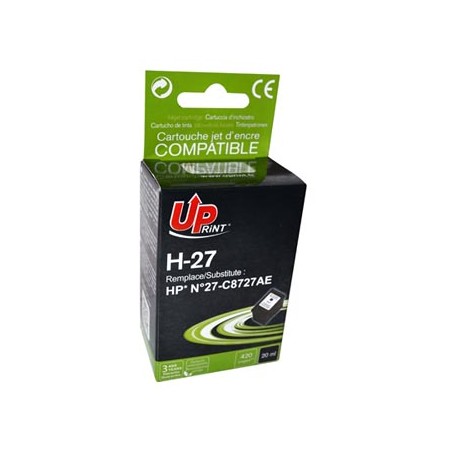 UPrint kompatybilny ink / tusz z C8727AE, H-27B, black, 20ml