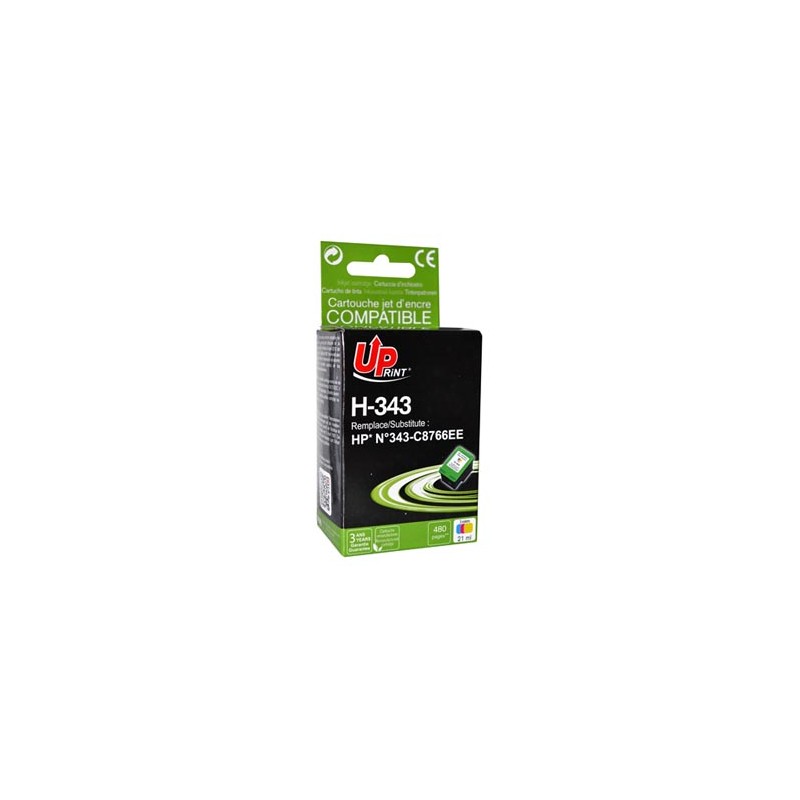 UPrint kompatybilny ink / tusz z C8766EE, HP 343, H-343CL, color, 480s, 21ml