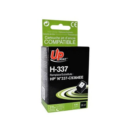 UPrint kompatybilny ink / tusz z C9364EE, HP 337, H-337B, black, 25ml
