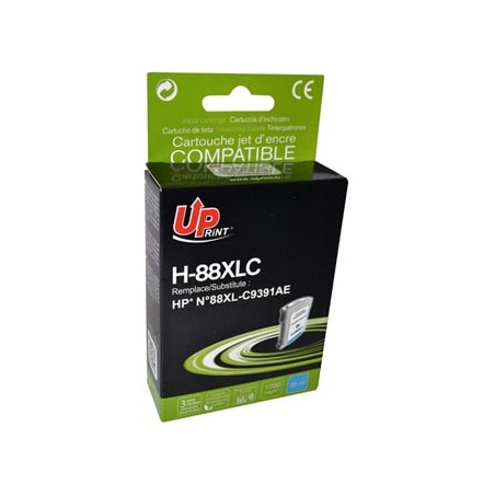 UPrint kompatybilny ink / tusz z C9391AE, HP 88XL, H-88C, cyan, 35ml