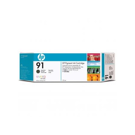 HP oryginalny ink / tusz C9464A, HP 91, matte black, 775ml