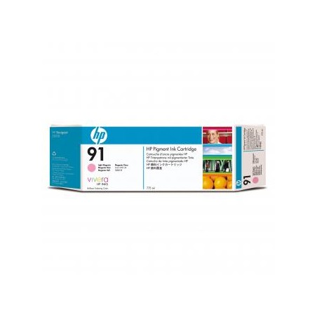 HP oryginalny ink / tusz C9471A, HP 91, light magenta, 775ml