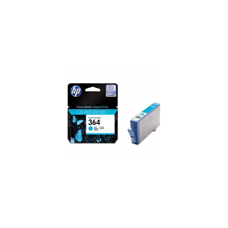 HP oryginalny ink / tusz CB318EE, HP 364, cyan, blister, 300s