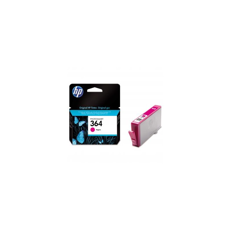 HP oryginalny ink / tusz CB319EE, HP 364, magenta, 300s