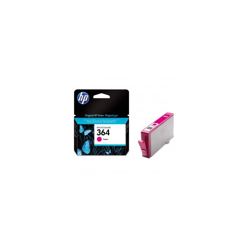 HP oryginalny ink / tusz CB319EE, HP 364, magenta, blister, 300s