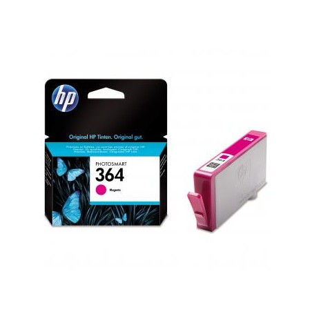 HP oryginalny ink / tusz CB319EE, HP 364, magenta, blister, 300s
