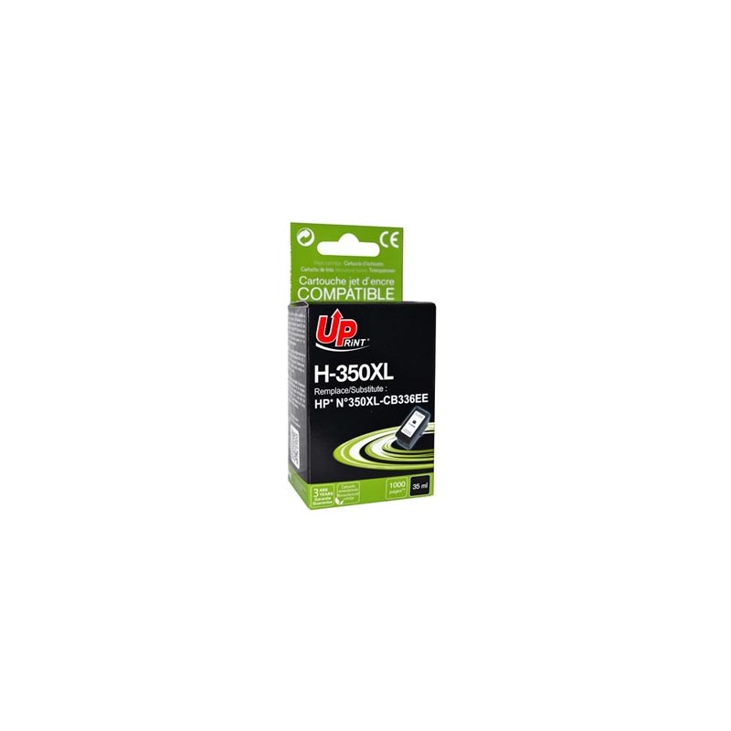 UPrint kompatybilny ink / tusz z CB336EE, HP 350XL, H-350XL-B, black, 35ml