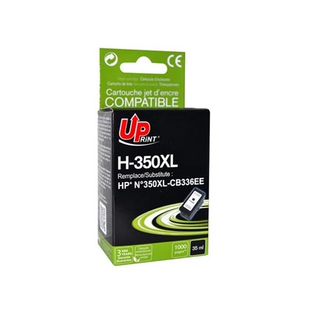 UPrint kompatybilny ink / tusz z CB336EE, HP 350XL, H-350XL-B, black, 35ml