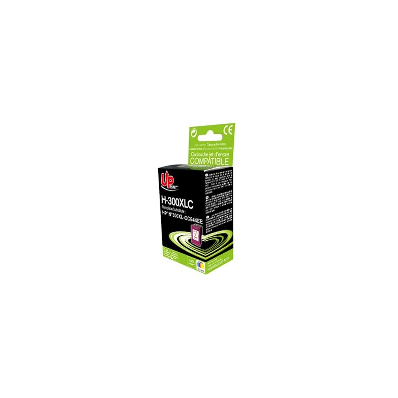 UPrint kompatybilny ink / tusz z CC644EE, HP 300XL, H-300XL-CL, color, 19ml
