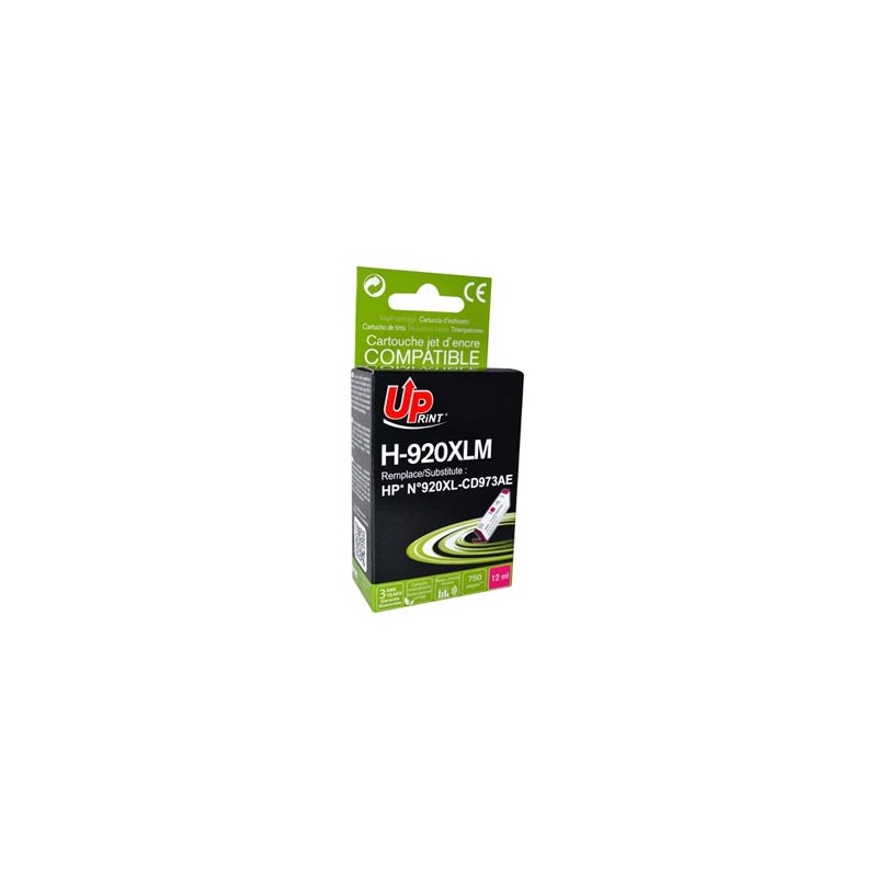 UPrint kompatybilny ink / tusz z CD973AE, HP 920XL, H-920XLM, magenta, 12ml