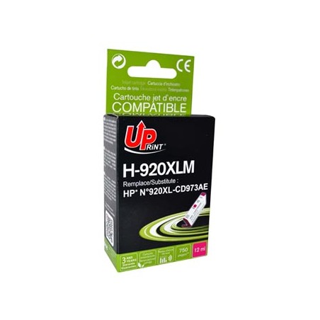 UPrint kompatybilny ink / tusz z CD973AE, HP 920XL, H-920XLM, magenta, 12ml