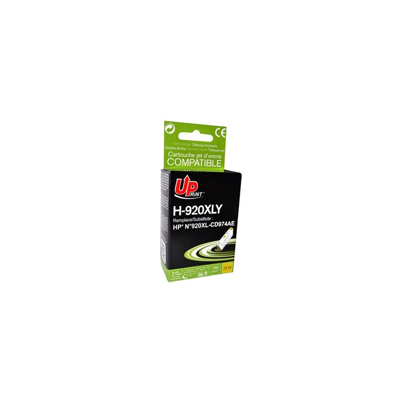 UPrint kompatybilny ink / tusz z CD974AE, HP 920XL, H-920-XL, yellow, 12ml