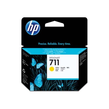 HP oryginalny ink / tusz CZ132A, HP 711, yellow, 29ml